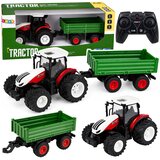  Remote Controlled Farm Tractor with Tipper Trailer, Lights, Sound 1:24 | Shoptok.si
