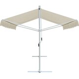 vidaXL Samostojeća tenda 3 x 3 m krem | shoptok.hr