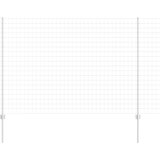 vidaXL Euro Ograde s 10 U Stupova Siva 1,5x10 m Čelik | shoptok.hr