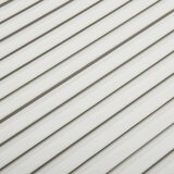  Vrata z letvicami trdna borovina bela 99,3x39,4 cm, (20823736) | Shoptok.si