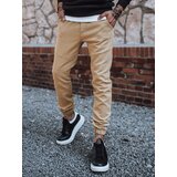 DStreet Spodnie męskie dresowe typu jogger beżowe | shoptok.hr