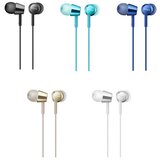 Sony MDR-EX155APR rdeče žične ušesne slušalke z mikrofonom | Shoptok.si