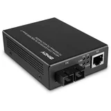 25119 network media converter 850 nm Multi-mode Black