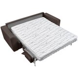 Bobochic Paris Smeđa sklopiva sofa od samta 225 cm Augustin – | shoptok.hr