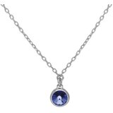 Victoria Cruz basic xs light sapphire ogrlica sa swarovski kristalom ( a4225-09hg ) | ePonuda.com