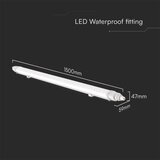  LED tehnička fluorescentna svetiljka LED/48W/230V 4000K IP65 150 cm | Eponuda.com