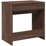 vidaXL Toaletni stolić s ogledalom smeđa boja hrasta 73x46,5x120 cm | shoptok.hr