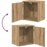  Garažni zidni ormarić Artisan hrast izrađen od drveta | shoptok.hr