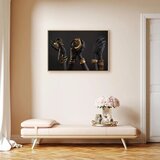  Slika - Midass Touch (1 Part) Wide 60x40 U prirodnom drvenom okviru | shoptok.hr