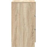  Noćni ormarići s 3 ladice 2 kom sonoma hrast 39x35x65 cm | shoptok.hr