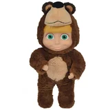 Simba Maša in Medved , Maša oblečena v kostum medveda 23cm