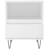 vidaXL Noćni ormarić bijeli 40 x 35 x 50 cm od konstruiranog drva | shoptok.hr