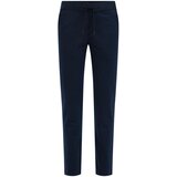 WE Fashion Hlače temno modra / bela | Shoptok.si