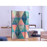 Artgeist PARAVAN 135/172/3 cm večbarvno, turkizna Slike