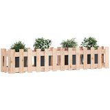  Povišena vrtna gredica 150x30x30 cm od masivne borovine | shoptok.hr