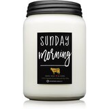 Milkhouse Candle Co. Farmhouse Sunday Morning dišeča sveča Farmhouse Jar 737 g | Shoptok.si