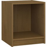 Maison Chic Nočna omarica - Nočna miza medeno rjava 35,5x33,5x41,5 cm trdna borovina, (21689396) | Shoptok.si