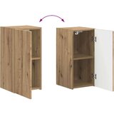  Komplet TV omaric 3 pcs Umetni hrast Konstruiran les - - Rjava - 51.13 - 30 x 31 x 100 cm - 2025-vidaXL-Uvoz_2 | Shoptok.si