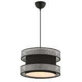 Opviq Luster Halo, 40x40cm, crni | Eponuda.ba