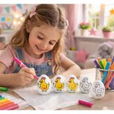  Easter Styrofoam Eggs For Painting Markers Markers Hen 6pcs | shoptok.hr