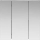  Kupaonski ormar s ogledalom Betonski sivi 70 x 14,5 x 70 cm Slike