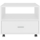  Stolić za kavu bijeli 55x55x40 cm od konstruiranog drva | Eponuda.com
