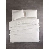 v2 Cream - Crni Ranforce Set Posteljine