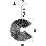 Toolight Viseća Lampa APP1500-1CP | shoptok.hr
