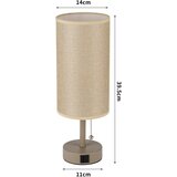  Brilagi - Stona lampa sa USB priključkom TABLON 1xE27/25W/230V, bež | Eponuda.com