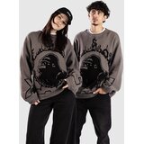 XLARGE Ring Of Fire Knit Pulover charcoal | Shoptok.si