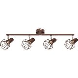 Rabalux odin spot lampa E14 4x max40W metal braon spot rasveta Cene'.'
