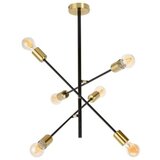 Rabalux visilica led E27 6x60W lanny 1916537 Cene