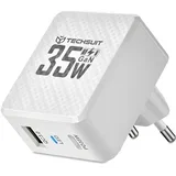 Mrežni Punjač – GaN, USB, Type-C, Brzo punjenje, PD35W – Bijela KP36770