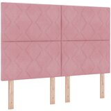 vidaXL Roza vzglavje z diamantnimi bloki 160 cm, (22080402) | Shoptok.si