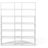 TemaHome Bela knjižna omara Pombal, širina 182 cm | Shoptok.si