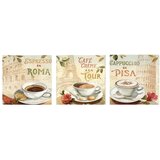 Wallity Slike u setu od 3 komada 30x30 cm Italy - Cijene
