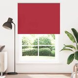 Rolo zavjesa za zamračivanje crvena 145x210 cm Širina tkanine 141,6 cm Poliester | Shoptok.si