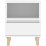  Noćni ormarići 2 kom Bijela 40x35x50 cm | shoptok.hr