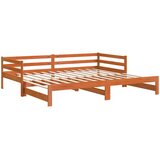  Dnevni krevet na razvlačenje bez madraca 90x190 cm masivno drvo | shoptok.hr