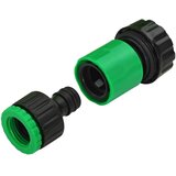  Vrtno crijevo 5-slojno Zelena i žuta 3 / 4'' 50 m PVC - 50 m (3/4 inča) s dodacima | shoptok.hr