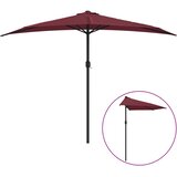 Balkonski suncobran bordo 300 x 155 x 223 cm polukružni | Eponuda.com