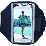 Univerzalna Armband športna torbica za mobilne telefone 155x92mm - modra Cene