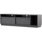 Venture Home TV komoda Girona 40 × 50 × 180 cm, crna | shoptok.hr