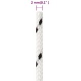 Pleteni brodski konop bijeli 2 mm x 500 m poliesterski | shoptok.hr