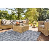 Kayoom RAVNO TKANA PREPROGA 80/150 cm taftano svetlo modra | Shoptok.si