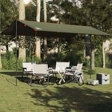vidaXL Cerada za kampiranje maslinastozelena 506x306 cm vodootporna | shoptok.hr