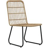 Poli 3-dijelni bistro set od poliratana boja hrasta | shoptok.hr
