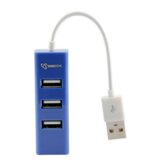 S Box USB Hub H 204 plavi | Eponuda.ba