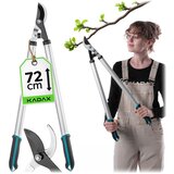 KADAX Škarje za obrezovanje vrta 72 cm Grmičevje Dvoročne Dolge Ostre Lahke, (5000346293) | Shoptok.si