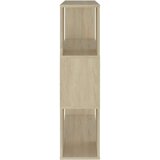 vidaXL ormarić za knjige / pregrada boja hrasta 80x24x94 cm od iverice | shoptok.hr